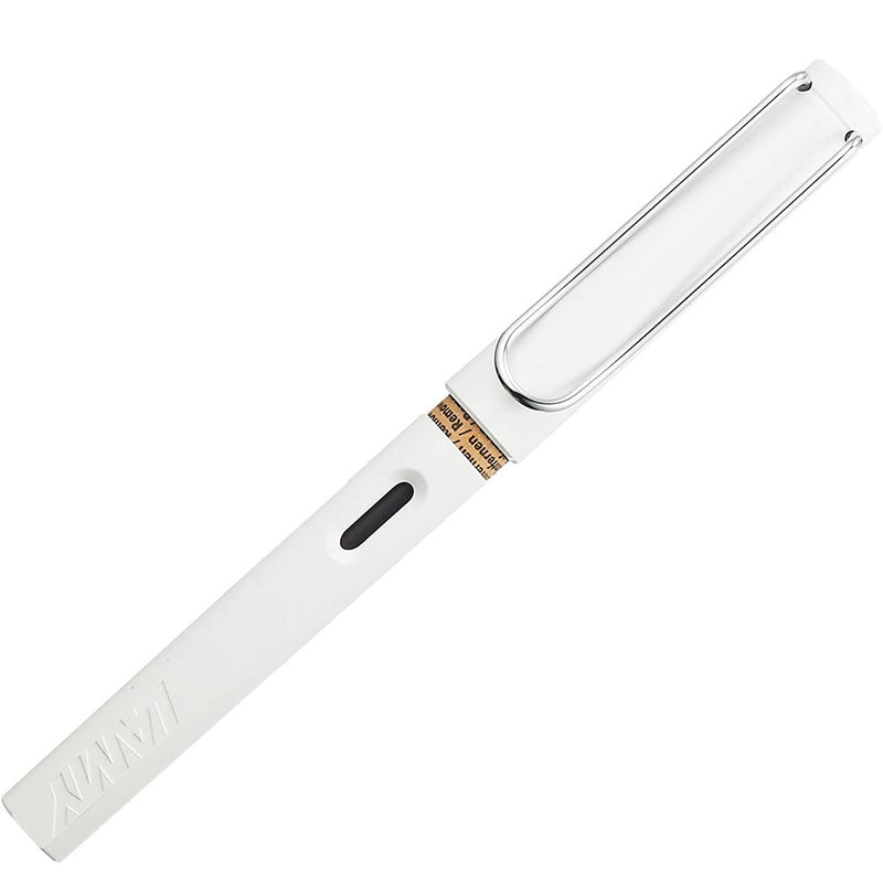 Lamy Safari White Fountain Pen w/Blue Ink - Fine Nib LAMY
