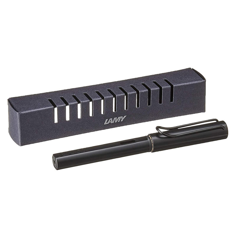 Lamy AL-Star Fountain Pen + 5 Black Ink Cartridges Lamy