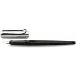 LAMY 1.1mm Nib Joy AL Fountain Pen, Black/Silver (L11-1.1) LAMY