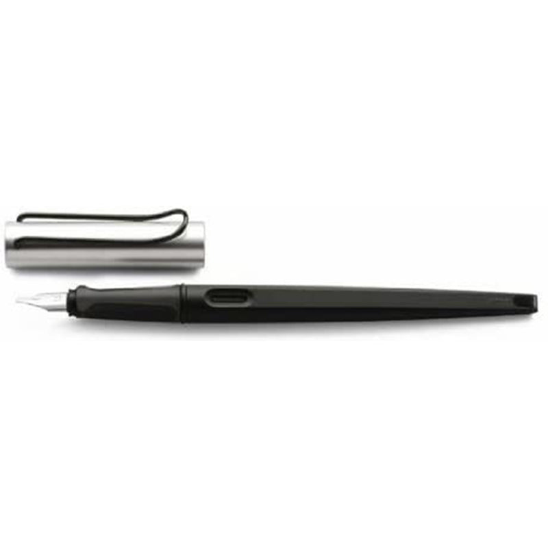 LAMY 1.1mm Nib Joy AL Fountain Pen, Black/Silver (L11-1.1) LAMY