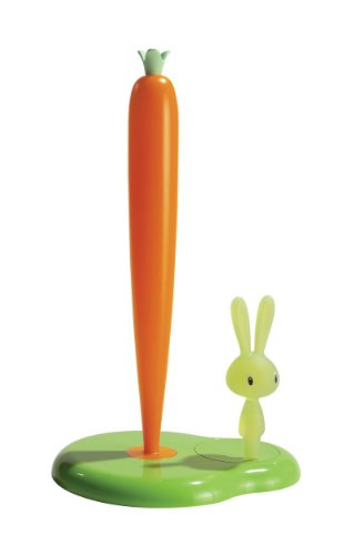 A di Alessi Bunny and Carrot Paper Towel Holder Alessi