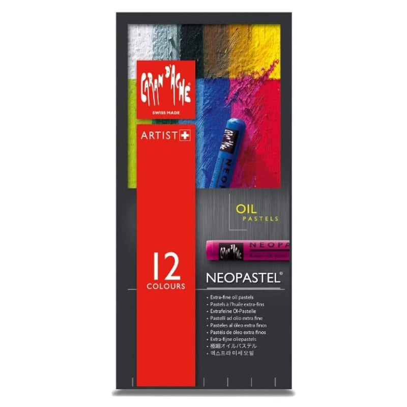 Caran D'ache - Neopastel Artist Oil Pastels - Set of 12 (7400.312) Caran d'Ache