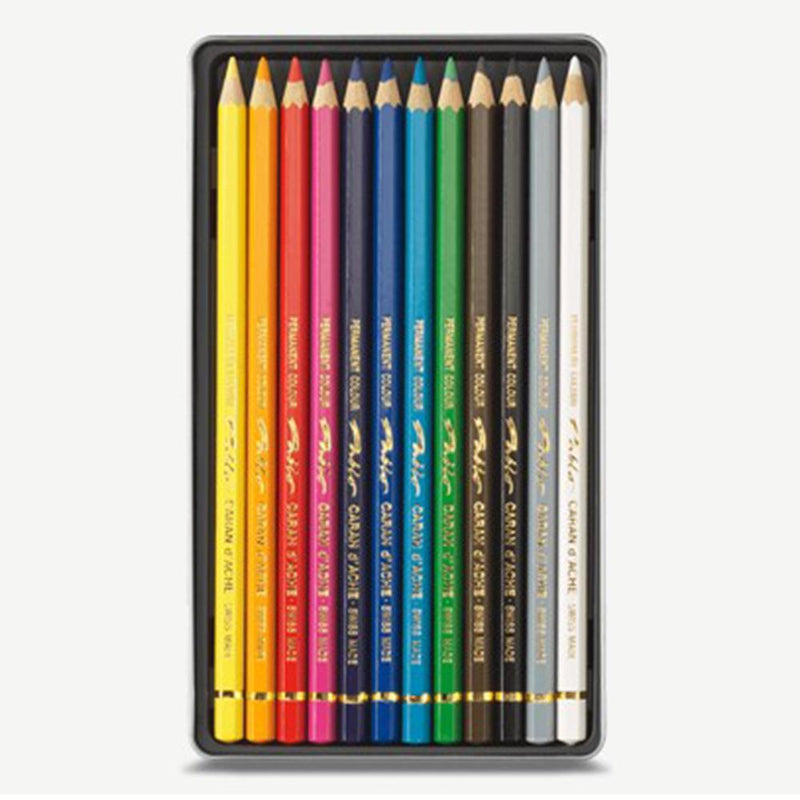 Caran D'ache 12 Color Pablo Set (666.312) Caran d'Ache