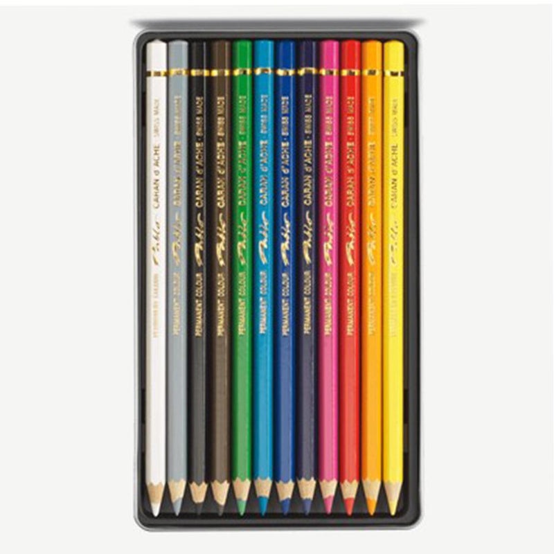 Caran D'ache 12 Color Pablo Set (666.312) Caran d'Ache