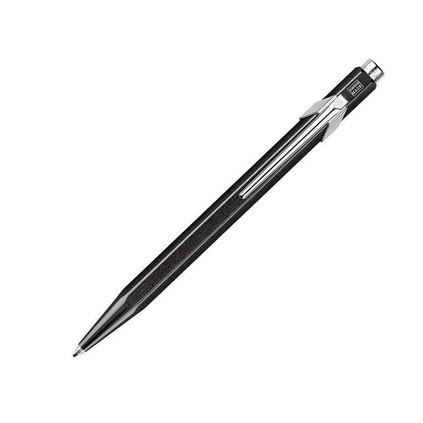 Caran D'ache 849 Popline Metal x Black Ballpoint Pen with Metal Case (849.809) Caran d'Ache.jpg