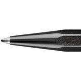 Caran D'ache 849 Popline Metal x Black Ballpoint Pen with Metal Case (849.809) Caran d'Ache.jpg