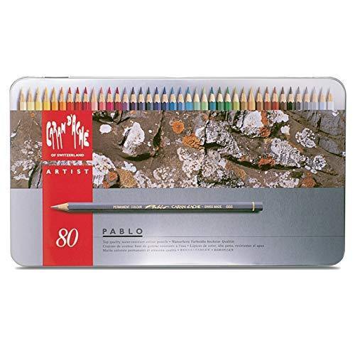 Caran D'ache Caran D''Ache 80 Color Pablo Set (666.380) Caran d'Ache