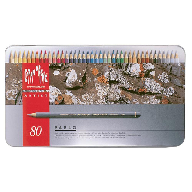 Caran D'ache Caran D''Ache 80 Color Pablo Set (666.380) Caran d'Ache