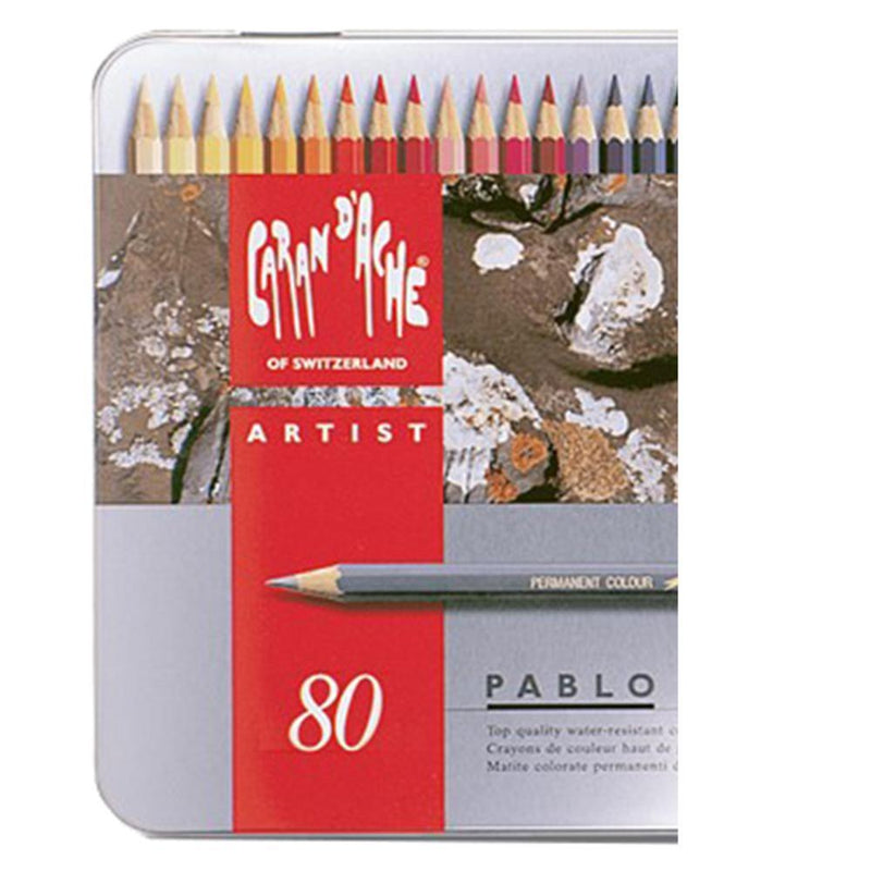 Caran D'ache Caran D''Ache 80 Color Pablo Set (666.380) Caran d'Ache