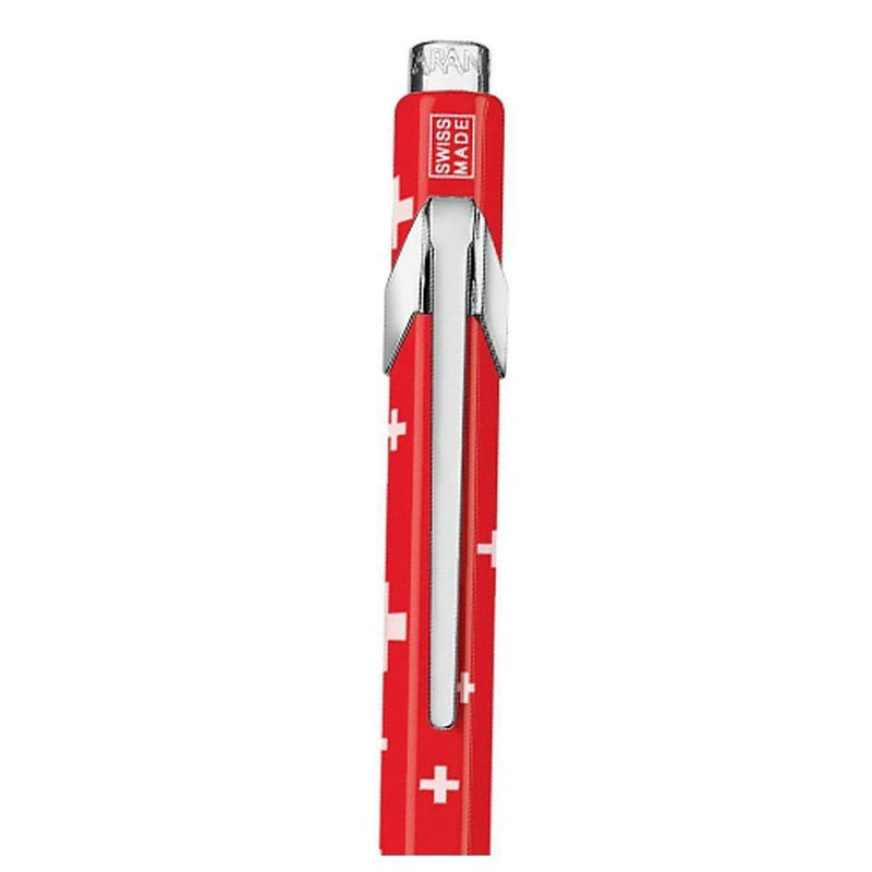 Caran D'ache Essentially Swiss Collection Ballpoint Pen Swiss Flag (849.253) Caran d'Ache