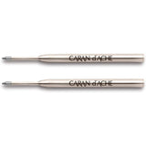 Caran D'ache Goliath Ballpoint Pen Refill Fine Blue (Pack of 2) Caran d'Ache