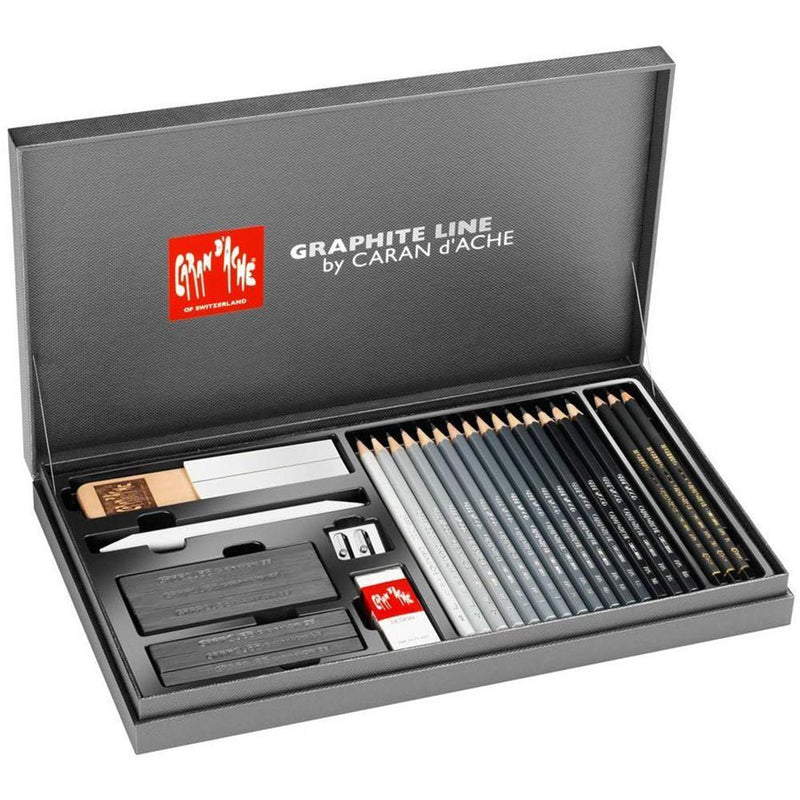 Caran D'ache Graphite Line Gift Box Set (3000.415) Caran d'Ache