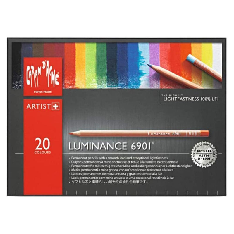 Caran D'ache Luminance Colored Pencil Set of 20 (6901.720) Caran d'Ache