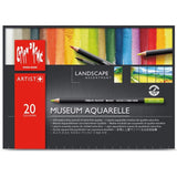 Caran D'ache Museum Aquarelle Pencil Sets Landscape Set of 20 Colours (3510.420) Caran d'Ache