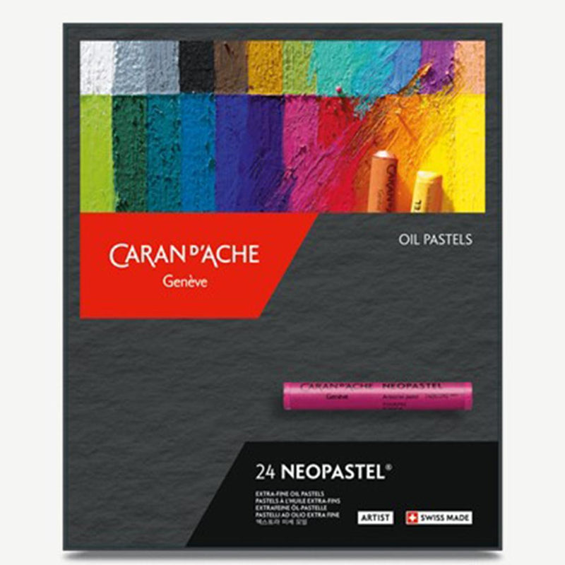 Caran D'ache Neopastel Oil Pastels Set Of 24 (7400.324) Caran d'Ache