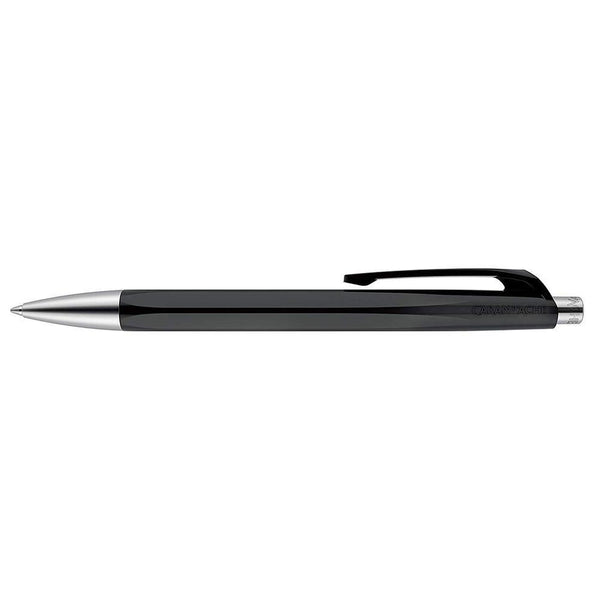 Caran d'Ache 888 Infinite Ballpoint Pen, Black Resin Hexagonal Barrel (888.009) Caran d'Ache