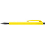Caran d'Ache 888 Infinite Ballpoint Pen, Lemon Yellow Resin Hexagonal Barrel Caran d'Ache
