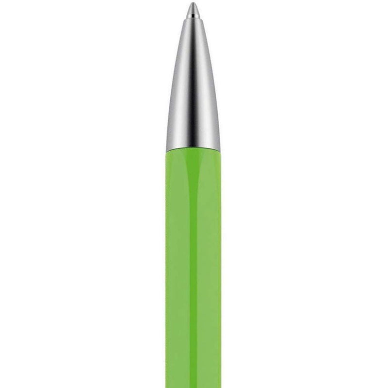 Caran d'Ache 888 Infinite Ballpoint Pen, Spring Green Resin Hexagonal Barrel Caran d'Ache