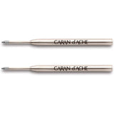 Caran d'Ache"Goliath" Ballpoint Pen Refill - Blue (Pack of 2) Caran d'Ache