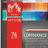 Caran d'Ache Luminance 6901 Clr Pncl Set 76 Artist Rng Caran d'Ache