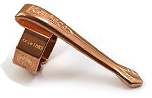 KAWECO Clip Bronze RAW Deluxe (Accessory) for The Sport Series. Kaweco