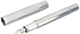 Kaweco AL Sport Fountain Pen, Raw Aluminum, Medium Nib Kaweco