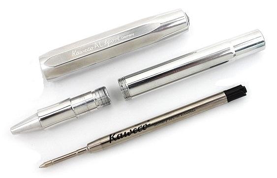 Kaweco AL Sport Gel Rollerball Pen - RAW Aluminum Kaweco.jpg