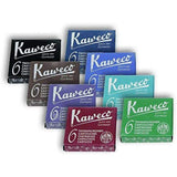 Kaweco Fountain Pen Ink Cartridges short, 8 colors, 8 x 6 pieces Kaweco