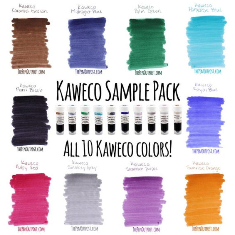 Kaweco Fountain Pen Ink Cartridges short, 8 colors, 8 x 6 pieces Kaweco