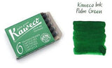 Kaweco Fountain Pen ink cartridge short green - pack of 6 Kaweco