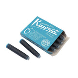 Kaweco Fountain Pen ink cartridge short turquoise - pack of 6 Kaweco