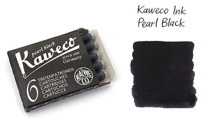 Kaweco Pearl Black Ink - 6 Cartridges