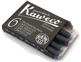 Kaweco Pearl Black Ink - 6 Cartridges Kaweco