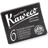 Kaweco Pearl Black Ink - 6 Cartridges Kaweco