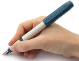Kaweco Perkeo Fountain Pen Old Chambrey (blue/grey) M (Medium) Kaweco.jpg