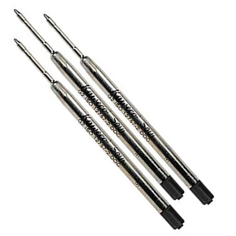 Kaweco Refills Black G2 - Bag of 3 Medium Point Ballpoint Pen Kaweco