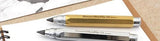 Kaweco Sketch Up 5,6 mm 8 hexagonal Clutch pencil Brass Kaweco.jpg