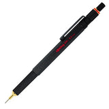 rOtring 800 Retractable Mechanical Pencil, 0.5 mm, Black Barrel Rotring