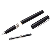 LAMY Aion Fountain Pen with Extra-Fine Nib and Blue Ink (L77BKEF) LAMY