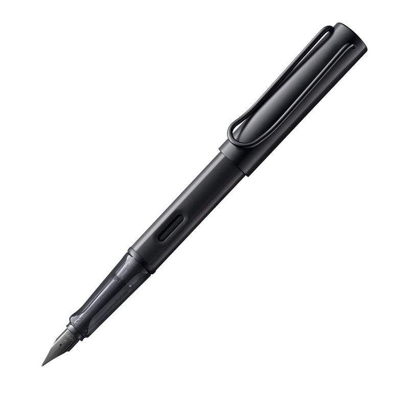 Lamy AL-Star Fountain Pen (M) & 5 Black Ink Cartridges LAMY