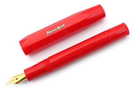 Kaweco Sport Classic Fountain Pen Red B (bold) Kaweco