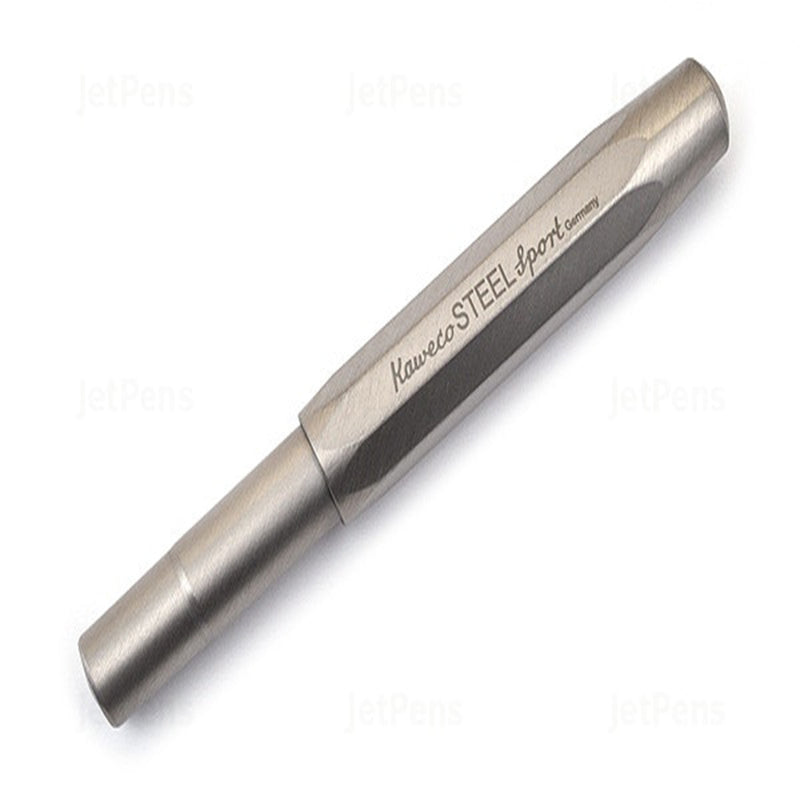 Kaweco Sport Steel Fountain Pen, stainless steel, M (Medium) Kaweco