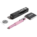 Kaweco Sport Fountain Pen Blush Pitaya, Fine Nib with Octagonal Clip Chrome Kaweco