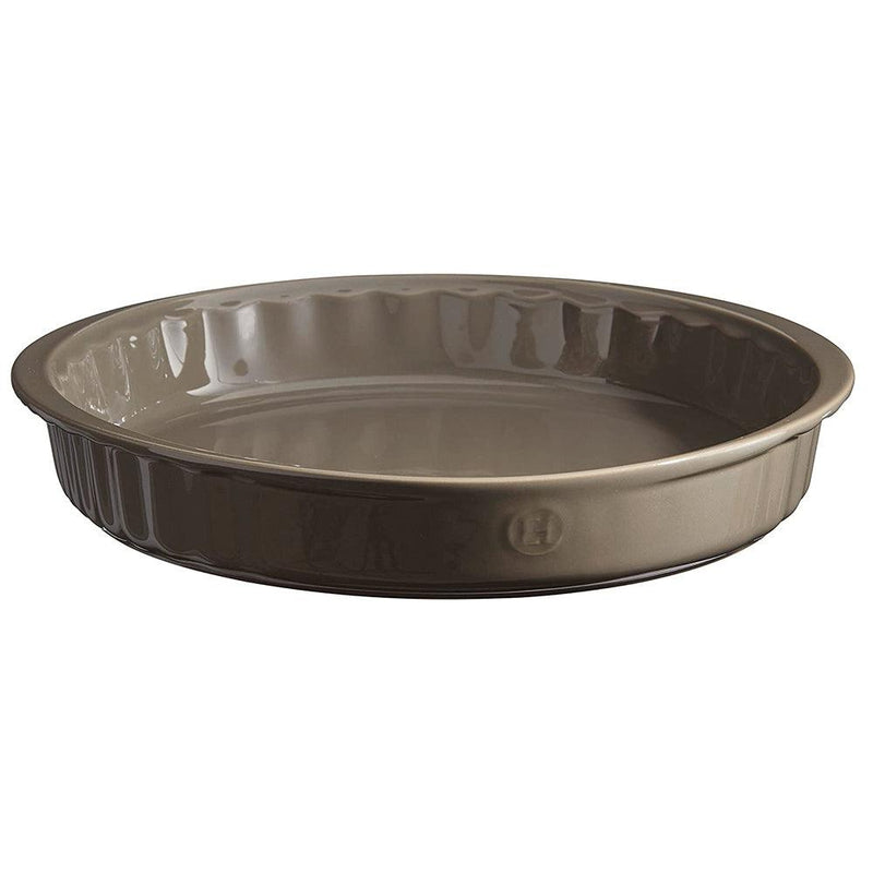 Emile Henry France Bakeware 11" Tart Dish, Clay Emile Henry