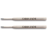 Caran D'ache Goliath Ballpoint Pen Refill Fine Blue (Pack of 2) Caran d'Ache