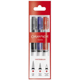 Caran d 'Ache d-ache 115.303 3pièce – Brushes Brush (S) (Red, White, 3 Piece (S) Caran d'Ache