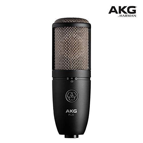 AKG Pro Audio P420, Sliver Blue, 9.80 x 5.50 x 9.00 inches (3101H00430) AKG Pro Audio