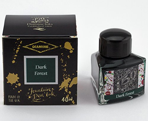 Diamine 40ml Dark Forest Fountain Pen Ink - 150 Year Anniversary Edition Diamine