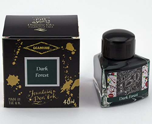 Diamine 40ml Dark Forest Fountain Pen Ink - 150 Year Anniversary Edition Diamine