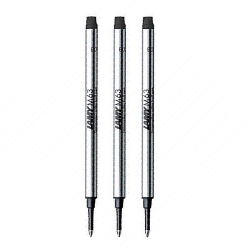 Lamy M63 Rollerball Refill BLACK x 3 (DB18559) LAMY